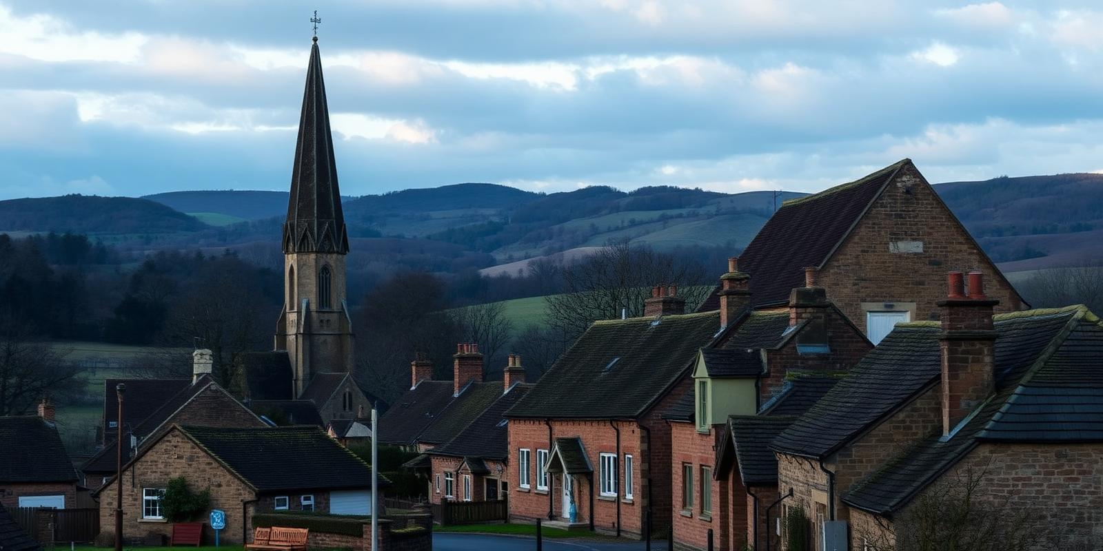 Cleobury Mortimer, Shropshire, landmark view representing the area Shires Shutters serves